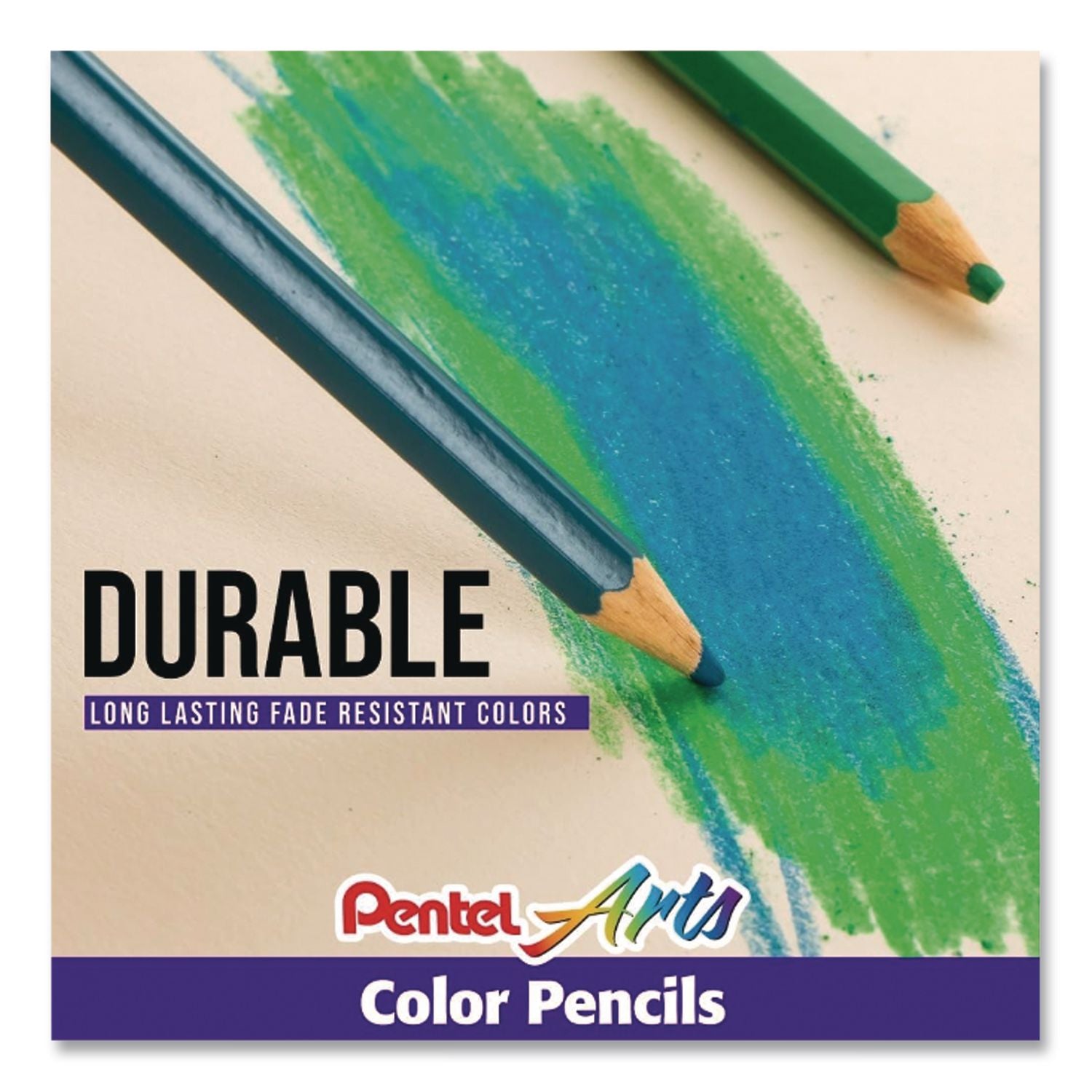 Color Pencils, 1.98 mm, H (#3), Assorted Lead and Barrel Colors, 24/Pack