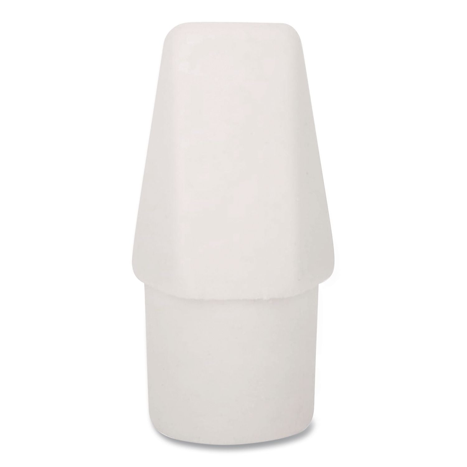 Hi-Polymer Cap Eraser, For Pencil Marks, White, 50/Pack