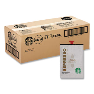 FLAVIA Coffee Freshpacks, Espresso Dark Roast, 0.25 oz Freshpack, 72/Carton