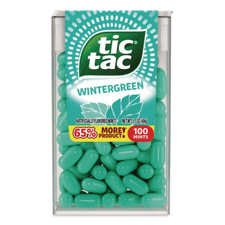 Breath Mints, Wintergreen, 1 oz Bottle, 12 Bottles/Carton, Ships in 1-3 Business Days