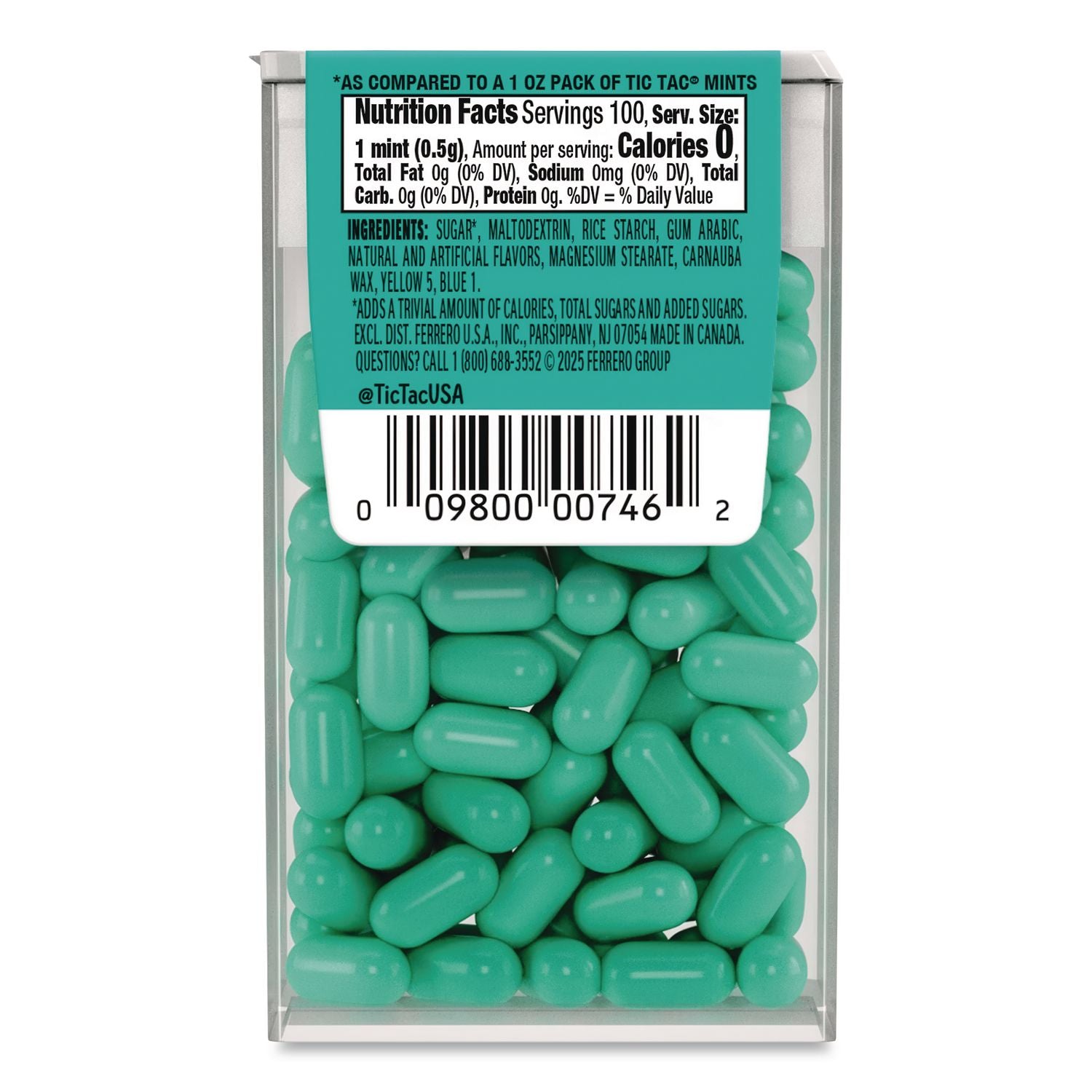 Breath Mints, Wintergreen, 1 oz Bottle, 12 Bottles/Carton, Ships in 1-3 Business Days