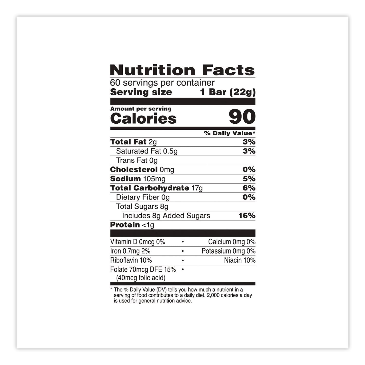 Rice Krispies Treats, Original Marshmallow, 0.78 oz Bar, 60/Carton, Ships in 1-3 Business Days