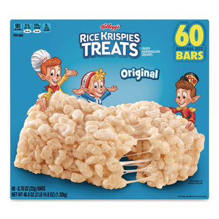 Rice Krispies Treats, Original Marshmallow, 0.78 oz Bar, 60/Carton, Ships in 1-3 Business Days
