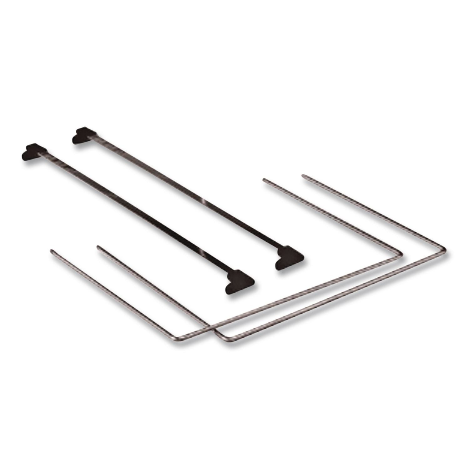 Letter Size Adjustable Hanging File Folder Frame, 14" to 18" Long, Gray/Silver, 2/Box