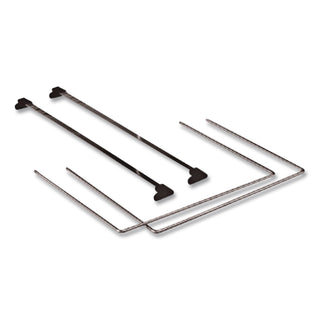 Letter Size Adjustable Hanging File Folder Frame, 14" to 18" Long, Gray/Silver, 2/Box
