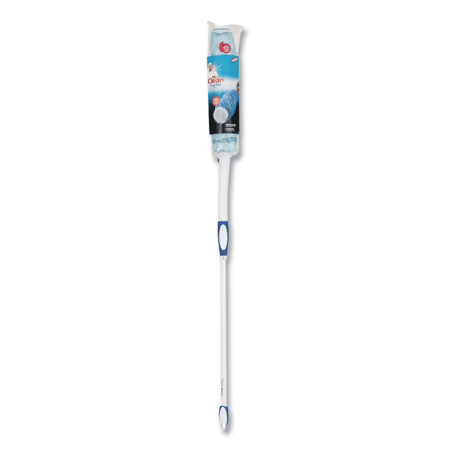 SuperMop with Magic Eraser Mop Refill, Cotton, Blue