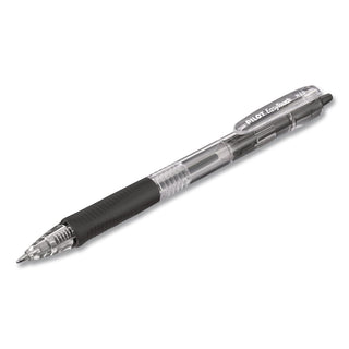 EasyTouch Ballpoint Pen, Retractable, Fine 0.7 mm, Black Ink, Clear Barrel, 36/Pack