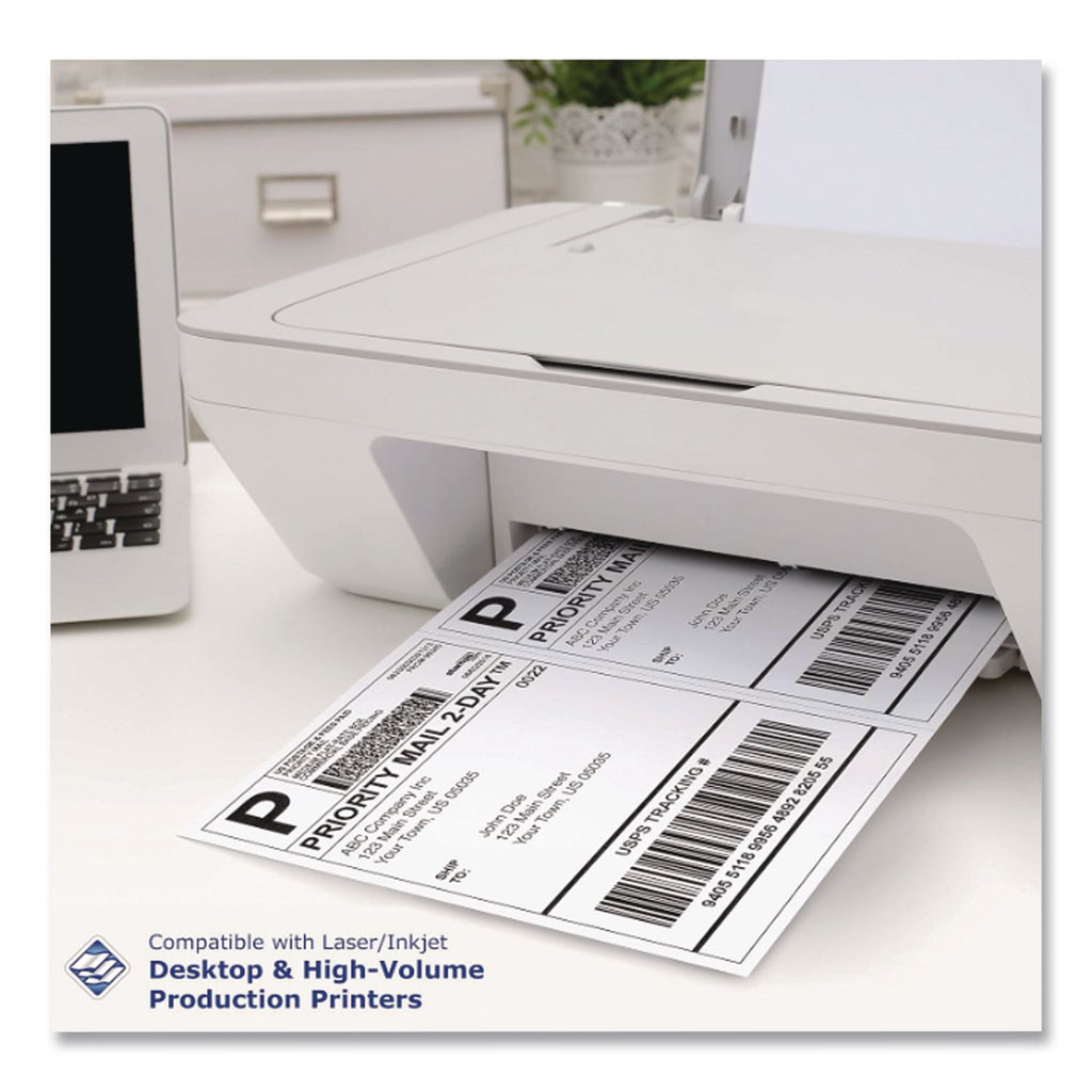 Perforated and Punched Paper, 20 lb Bond Weight, 8.5 x 11, White, 500/Ream, 5 Reams/Carton