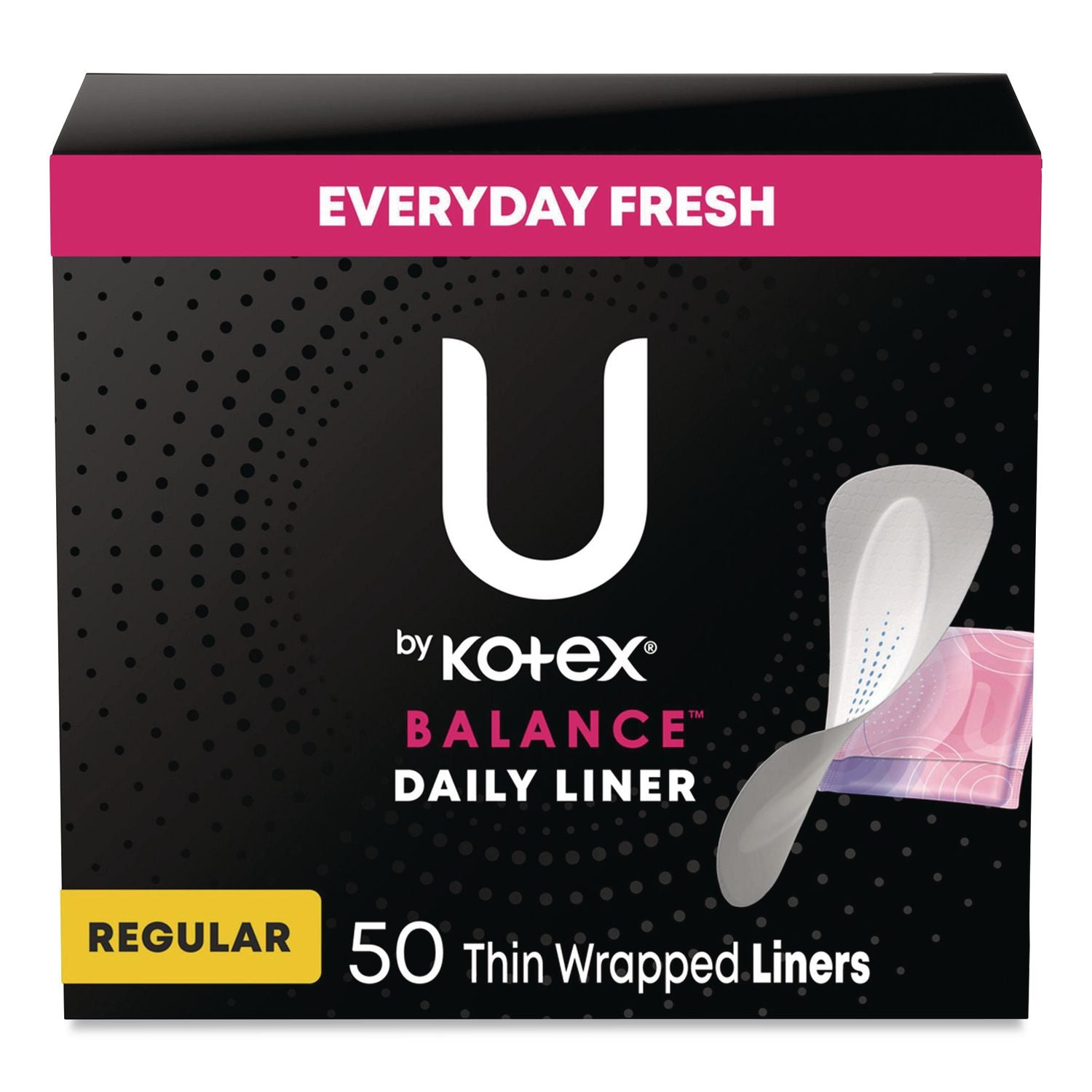 U by Kotex Barely There Panty Liner - 1 Each - Individually Wrapped