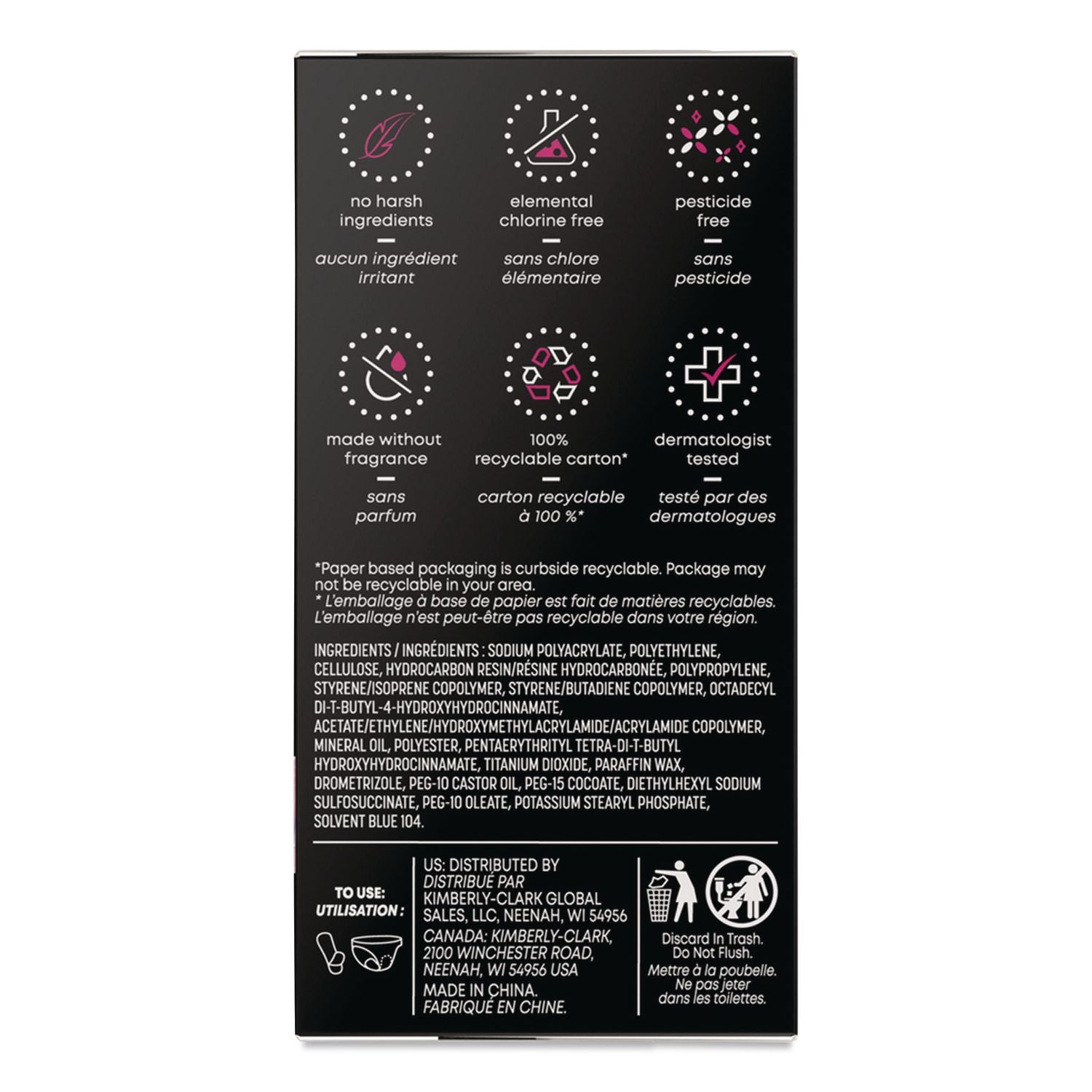 U by Kotex Barely There Panty Liner - 1 Each - Individually Wrapped