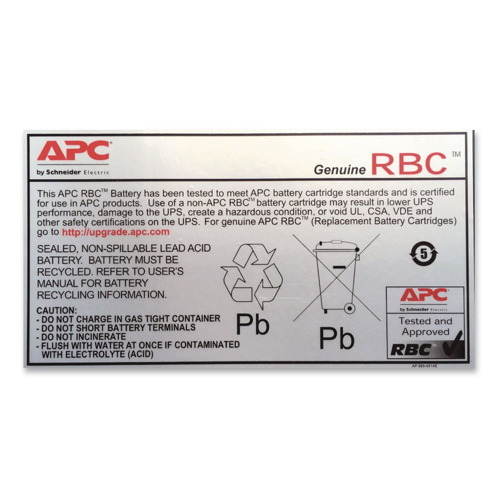 UPS Replacement Battery, Cartridge #17 (RBC17)