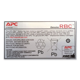 UPS Replacement Battery, Cartridge #17 (RBC17)