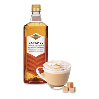 Flavored Coffee Syrup, Caramel, 1 Liter