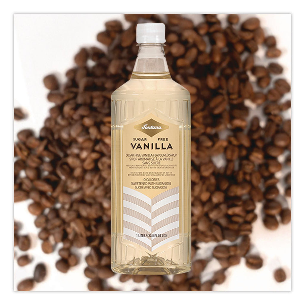 Flavored Coffee Syrup, Sugar Free Vanilla, 1 Liter