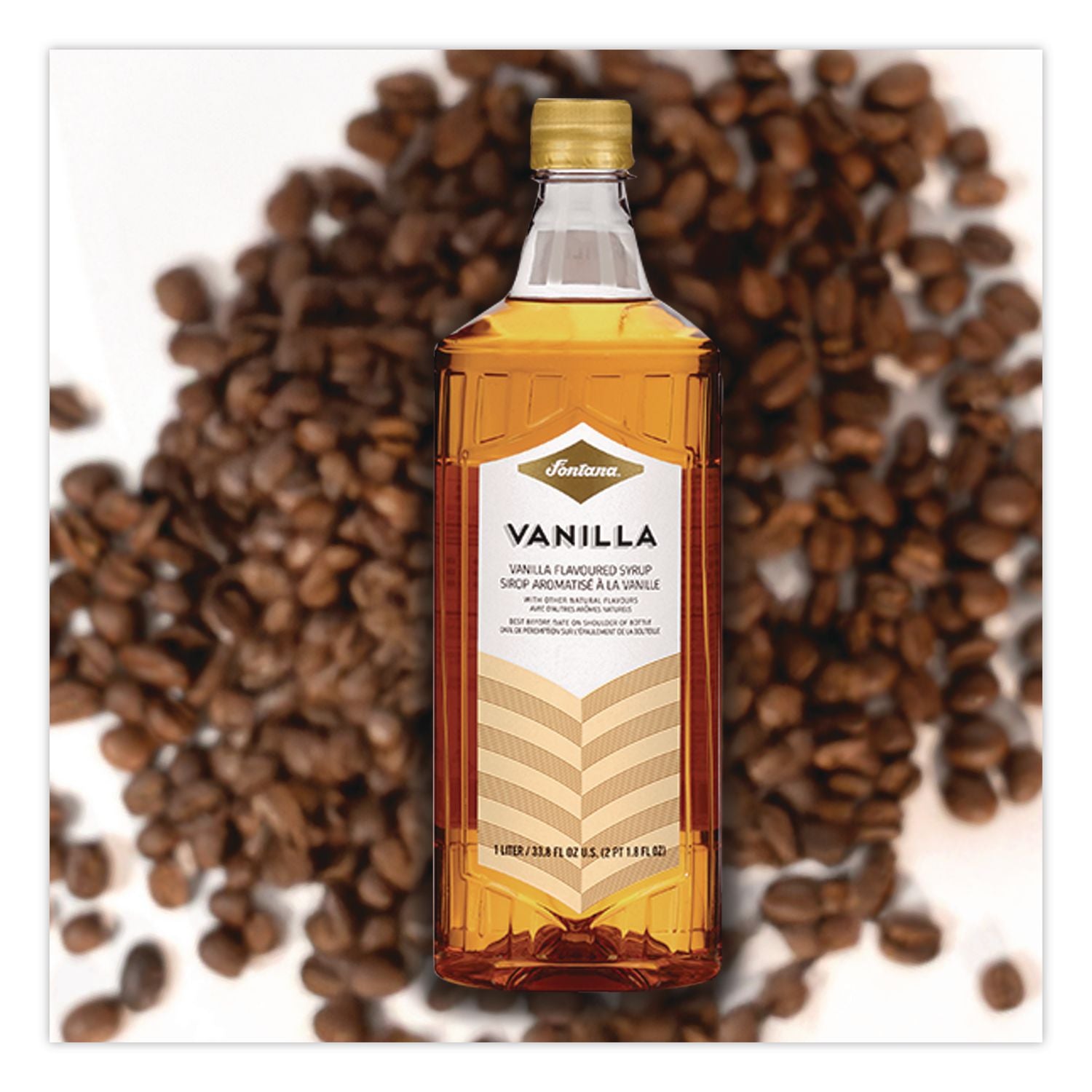 Flavored Coffee Syrup, Vanilla, 1 Liter