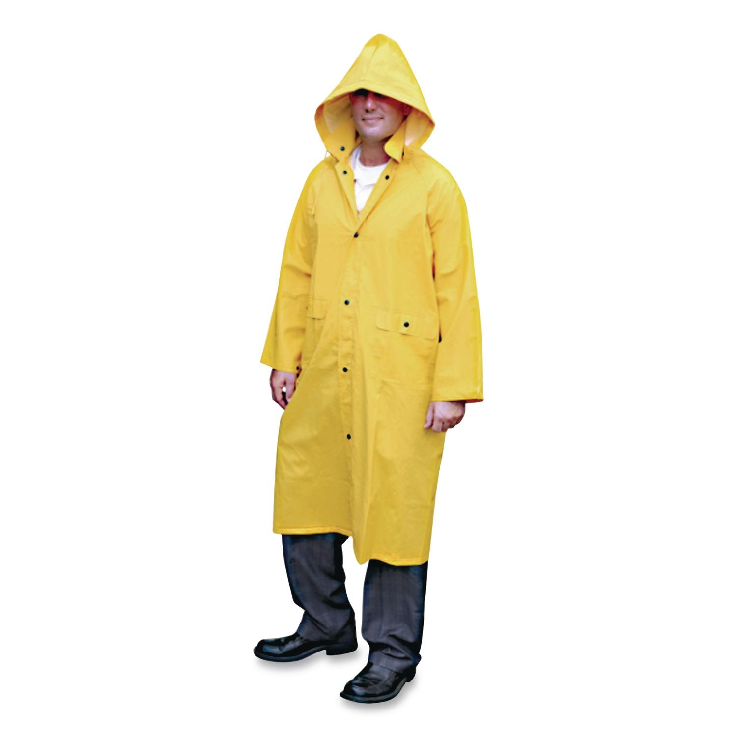 200C Yellow Classic Rain Coat, Large