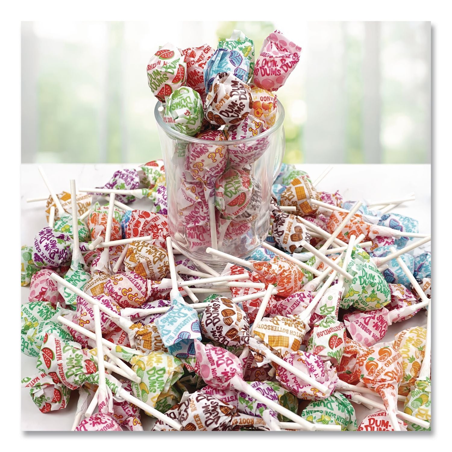 Dum-Dum-Pops, 15 Assorted Flavors, 500 Pieces/Bag, Ships in 1-3 Business Days
