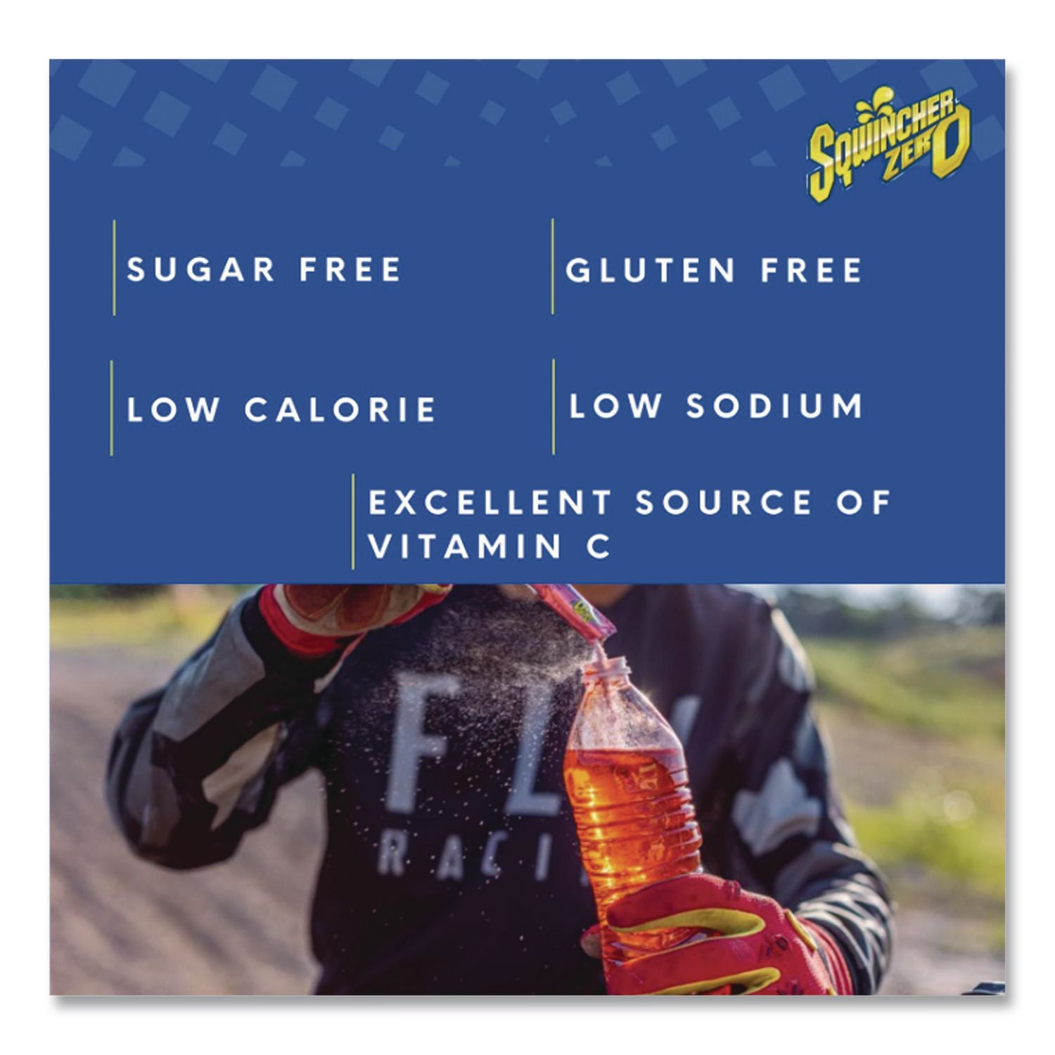 Sugar-Free Qwik Stik Energy Drink Mix, Fruit Punch, 1.26 oz Packet, 50/Pack
