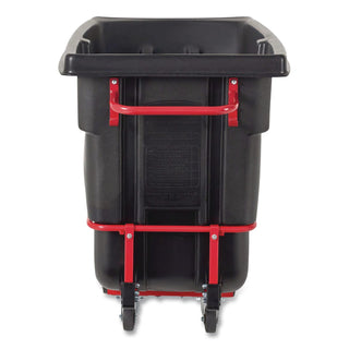 BRUTE Rotomolded Tilt Truck, 202 gal, 1,250 lb Capacity, Plastic, Black