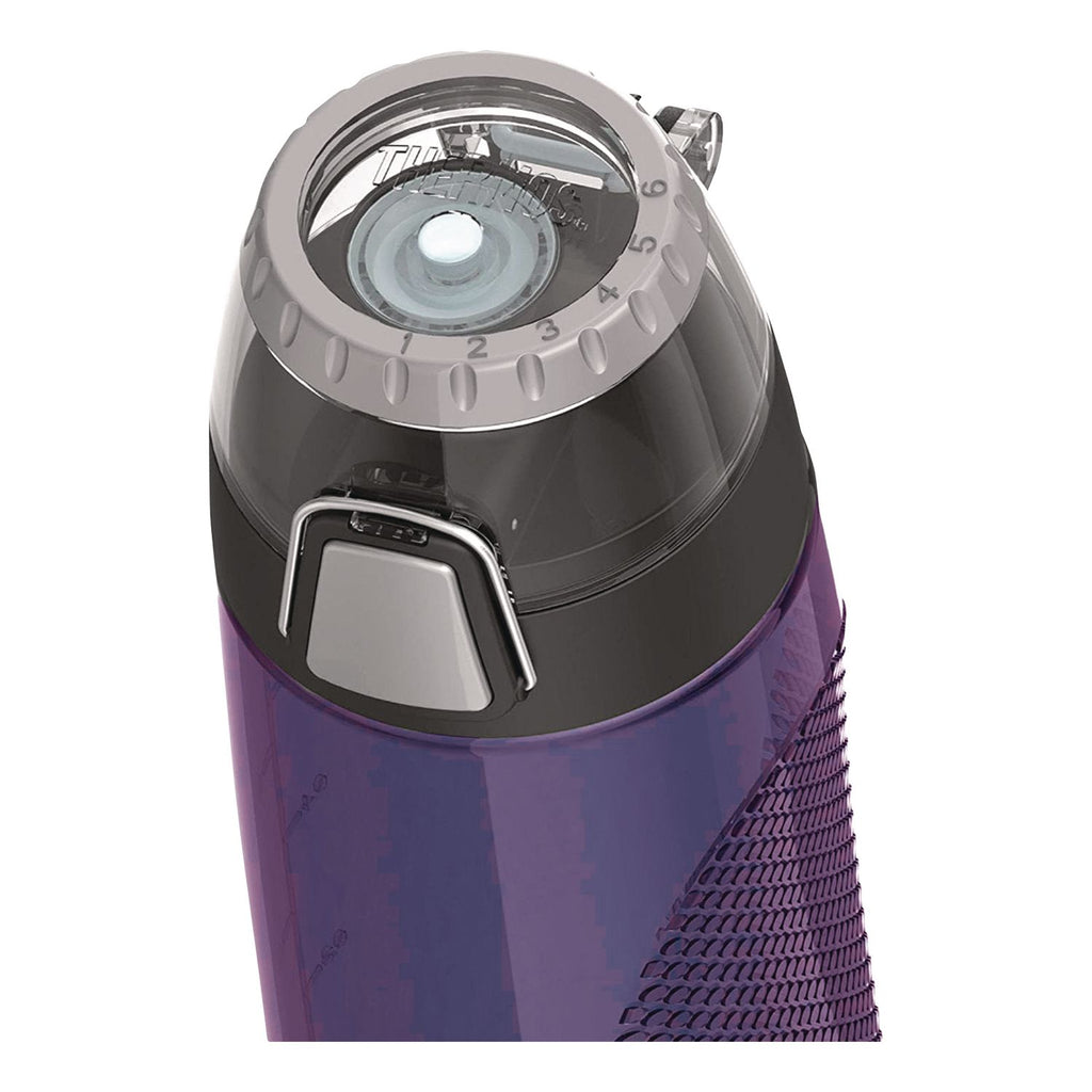 Intak by Thermos Hydration Bottle with Meter, 24 oz, Purple, Polyester