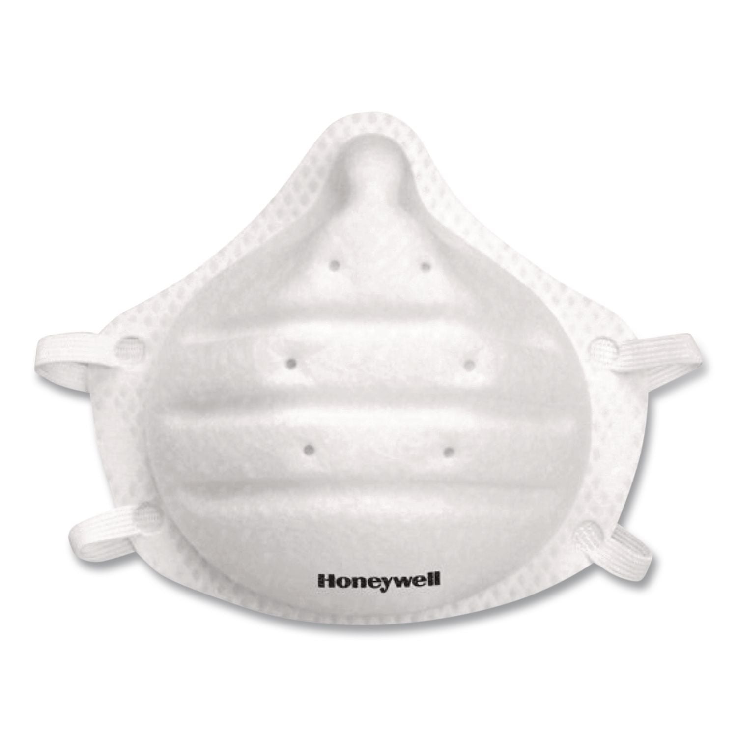 ONE-Fit N95 Single-Use Molded-Cup Particulate Respirator, One Size Fits Most, White, 10/Pack