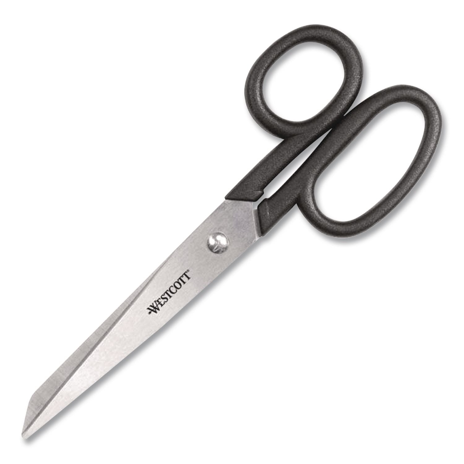 Kleencut Stainless Steel Shears, 7" Long, 3.31" Cut Length, Black Straight Handle
