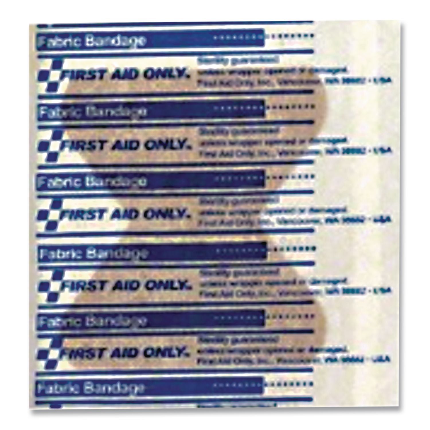 First Aid Fingertip Bandages, 1.75 x 3, 40/Box