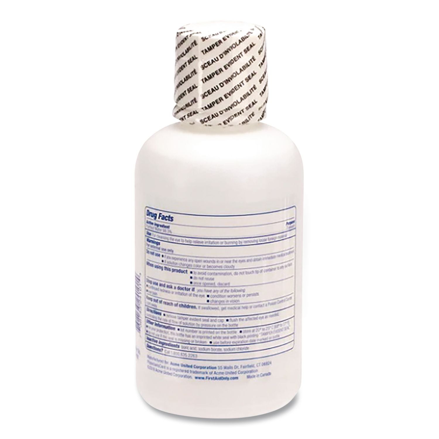First Aid Only Sterile Ophthalmic Solution Eyewash - 16 fl oz - Sterile - For Eye Burning, Irritated Eyes - 1 Each