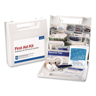 First Aid Only 50-person Worksite First Aid Kit - 196 x Piece(s) For 50 x Individual(s) - 11.3" Height x 10.8" Width x 3" Depth Length - Plastic Case - 1 Each