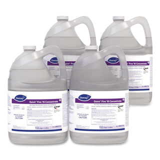 Five 16 One-Step Disinfectant Cleaner, 1 gal Bottle, 4/Carton