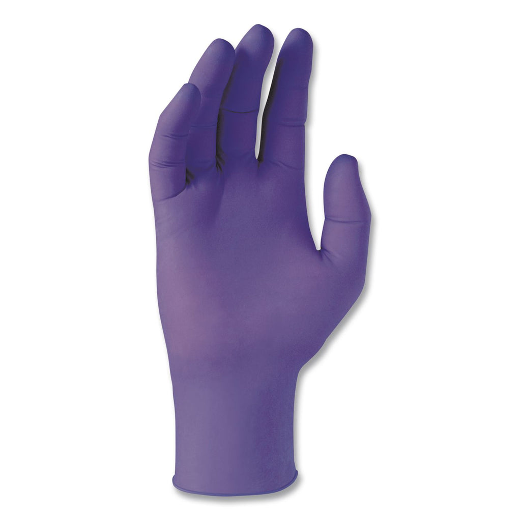 PURPLE NITRILE Exam Gloves, 242 mm Length, Medium, Purple, 1,000/Carton