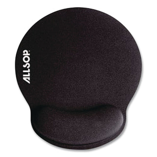MousePad Pro Memory Foam Mouse Pad with Wrist Rest, 9 x 10, Black