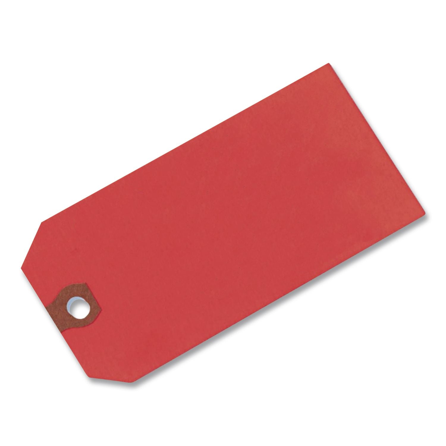 Unstrung Shipping Tags, 11.5 pt.Stock, 4.75 x 2.38, Red, 1,000/Box