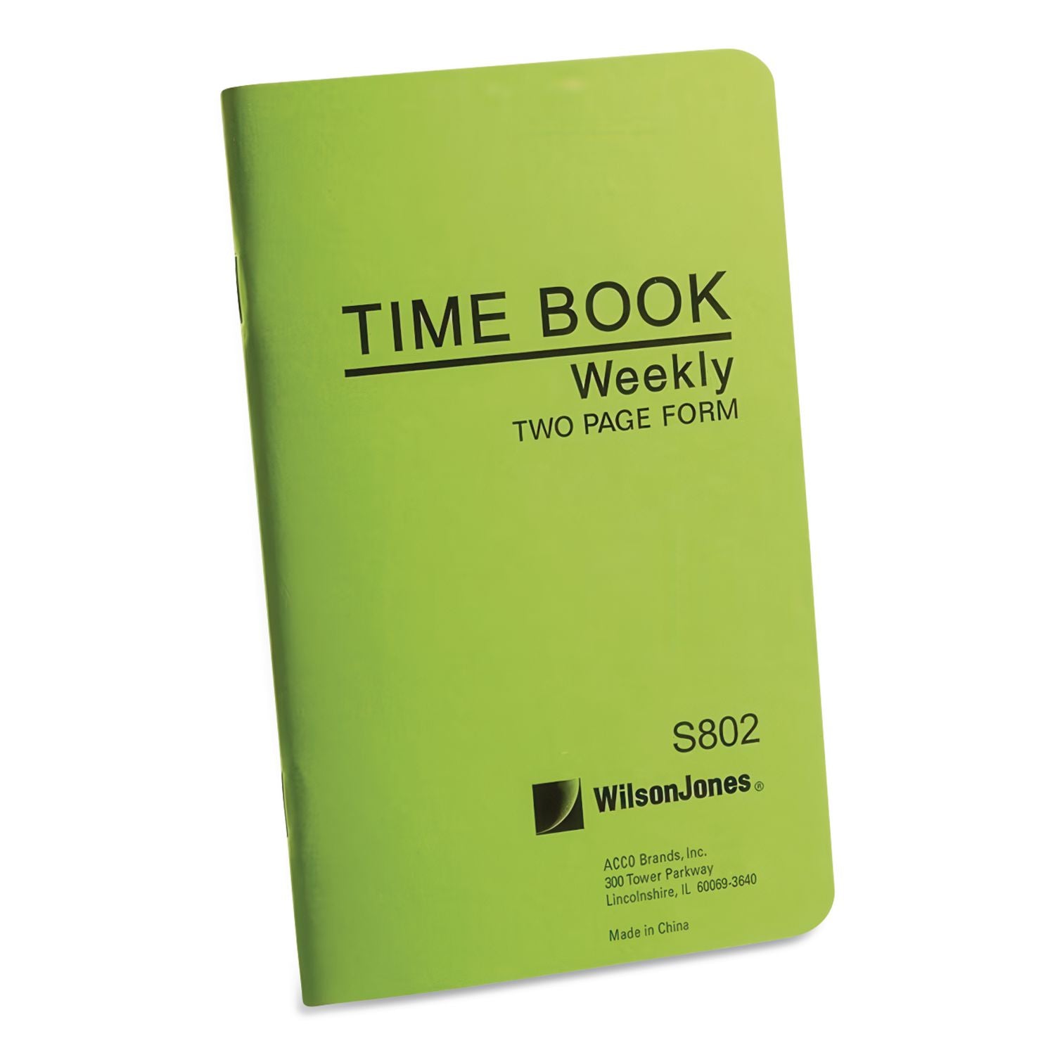 Foreman's Time Book, One-Part (No Copies), 13.5 x 4.13, 36 Forms Total