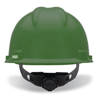 V-Gard Hard Hats, Ratchet Suspension, Size 6 1/2 - 8, Green