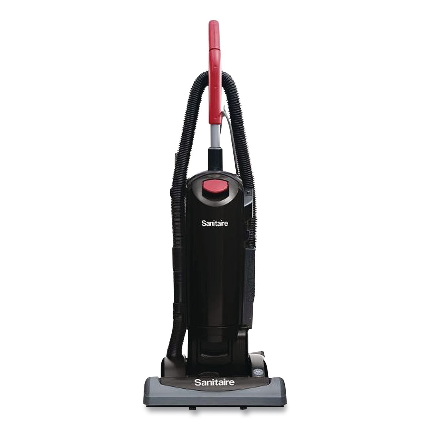 FORCE QuietClean Upright Vacuum SC5815D, 15" Cleaning Path, Red