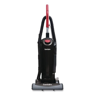 FORCE QuietClean Upright Vacuum SC5815D, 15" Cleaning Path, Red