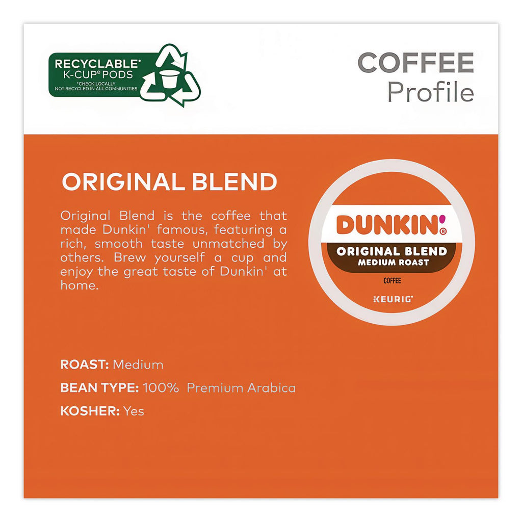 K-Cup Pods, Original Blend, 22/Box