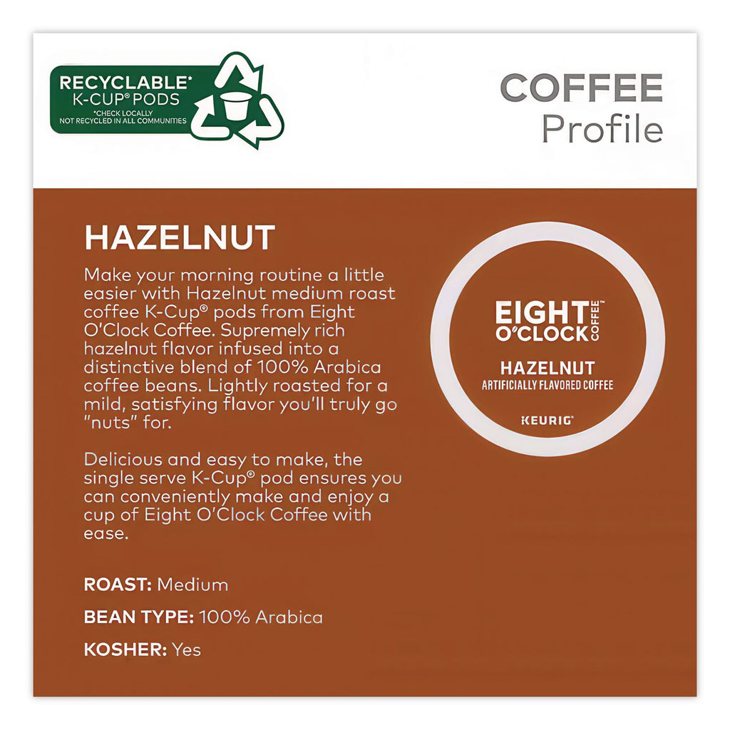 Hazelnut Coffee K-Cups, 96/Carton