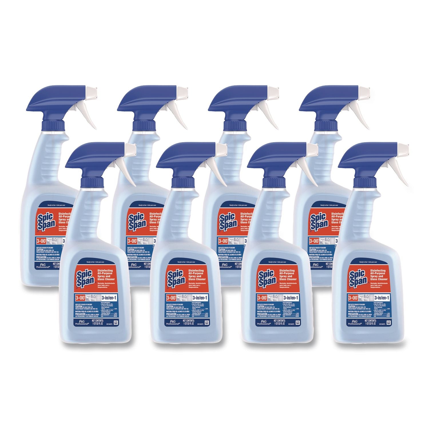 Spic and Span All-Purpose Glass Cleaner Spray, Sold as 1 Belt