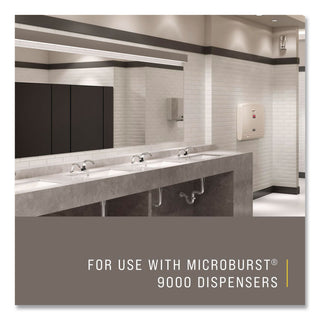 TC Microburst 9000 Air Freshener Refill, Mandarin Orange, 5.3 oz Aerosol Spray, 4/Carton