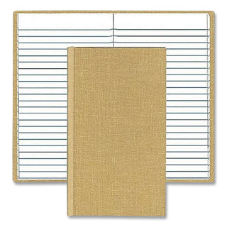 Bound Memo Books, Narrow Rule, Tan Cover, (96) 7 x 4.13 Sheets