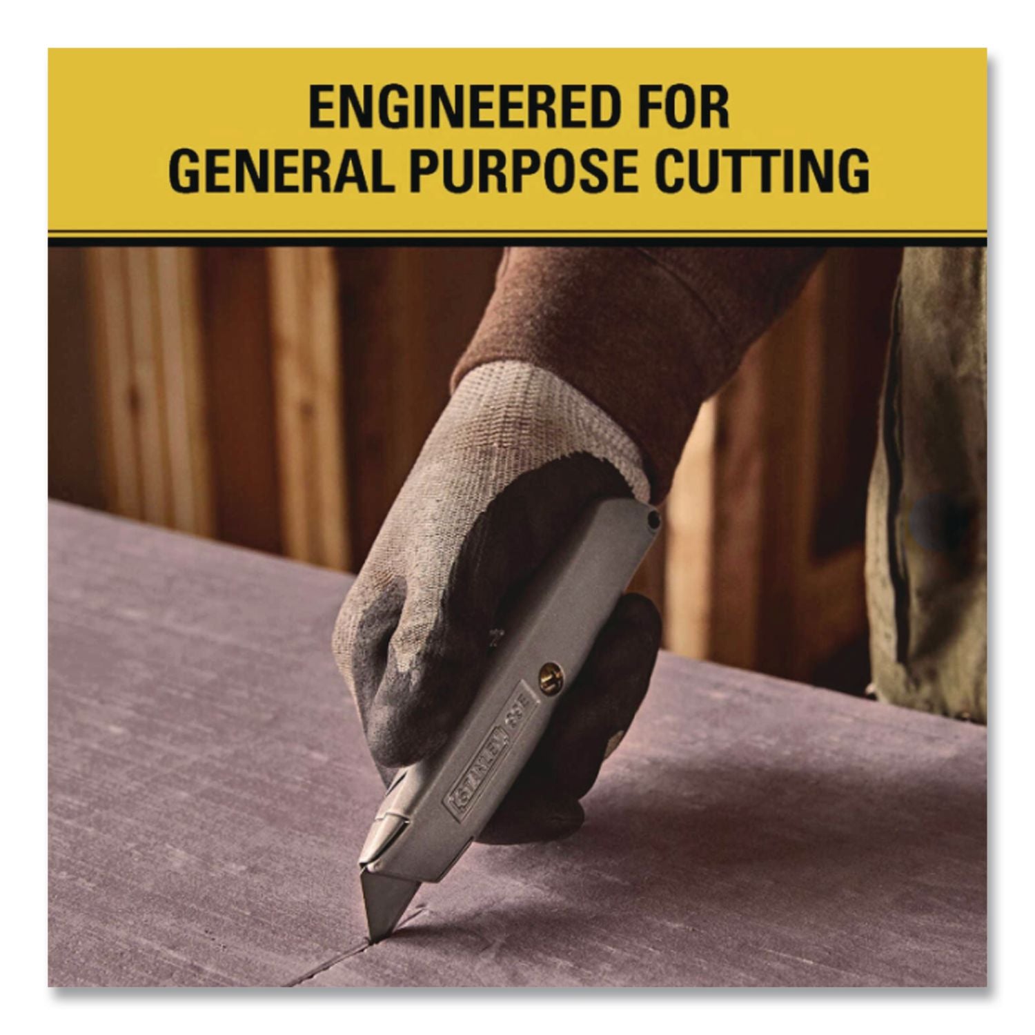 Heavy-Duty Utility Knife Replacement Blade, 5/Pack