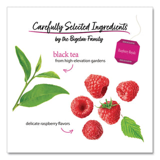 Raspberry Black Tea, Raspberry, 0.34 lbs, 28/Box