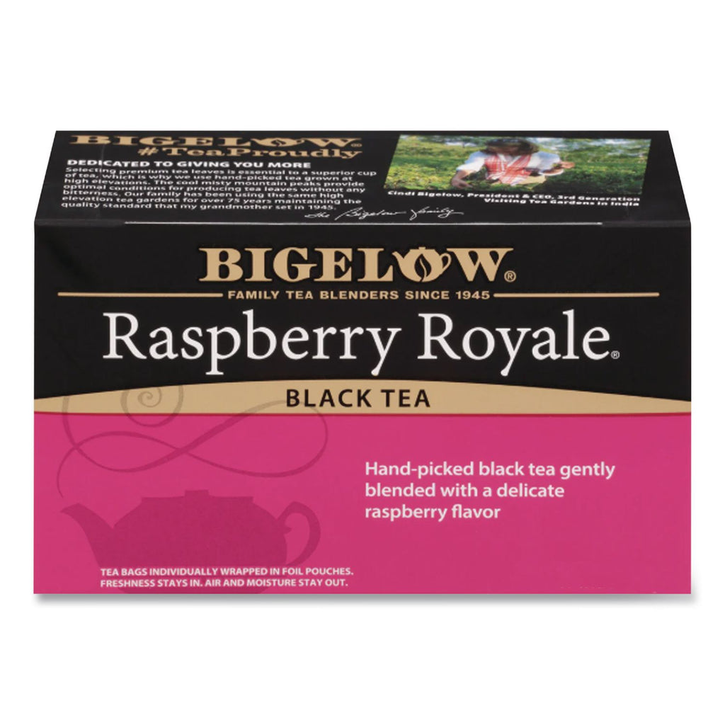Raspberry Black Tea, Raspberry, 0.34 lbs, 28/Box