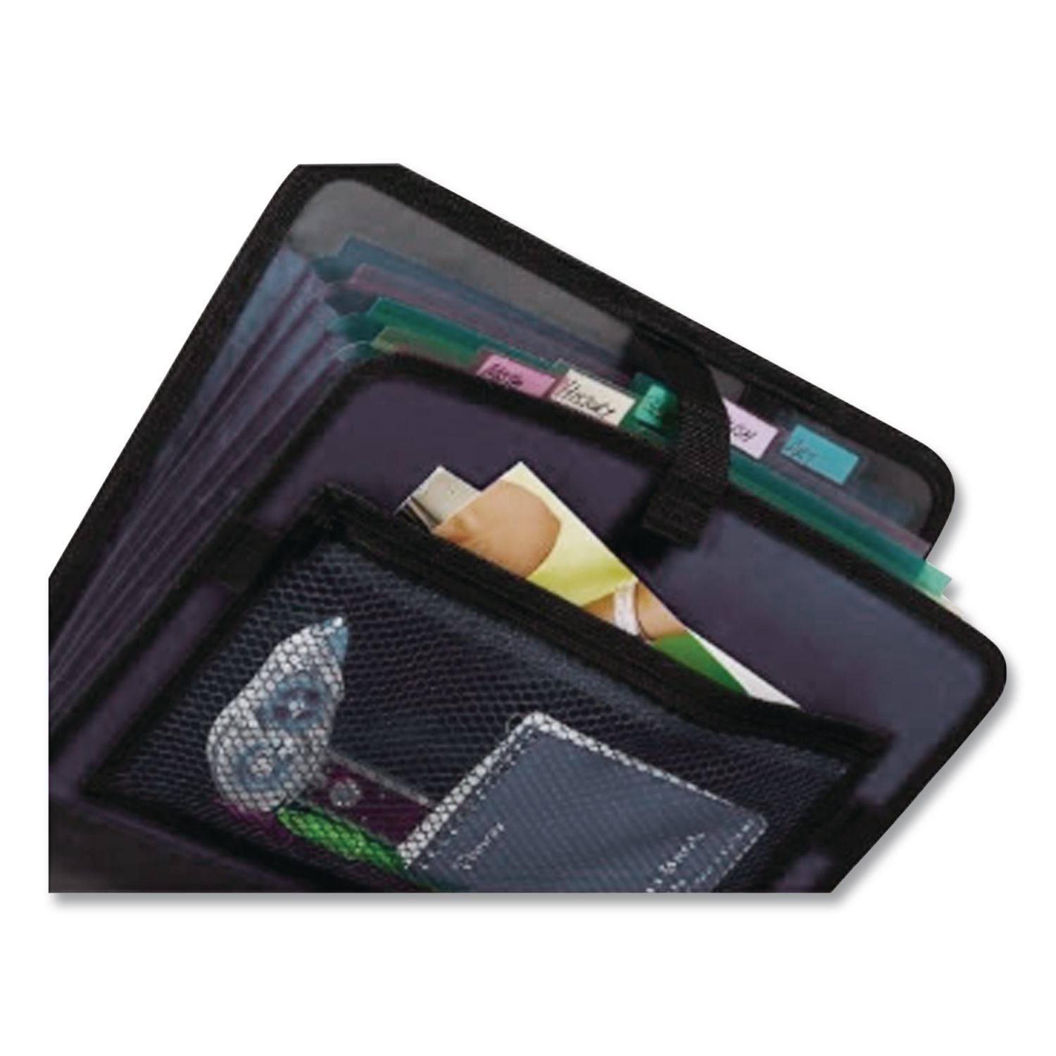 Premium Velcro Closure Binder, 3 Rings, 2" Capacity, 11 x 8.5, Black