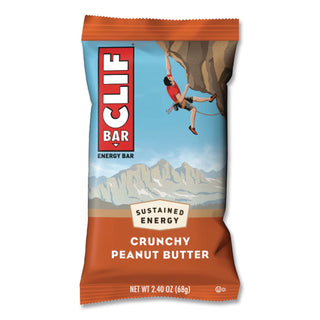 Energy Bar, Crunchy Peanut Butter, 2.4 oz, 12/Box