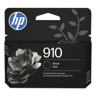 HP 910 (3YL61AN) Original Standard Yield Inkjet Ink Cartridge - Black - 1 Each - 300 Pages