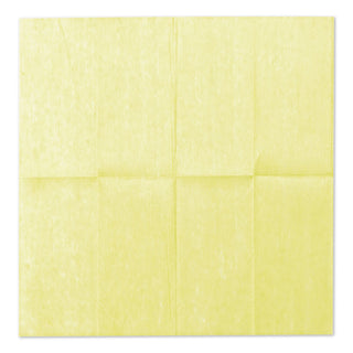 Masslinn Dust Cloths, 1-Ply, 24 x 24, Unscented, Yellow, 30/Bag, 5 Bags/Carton