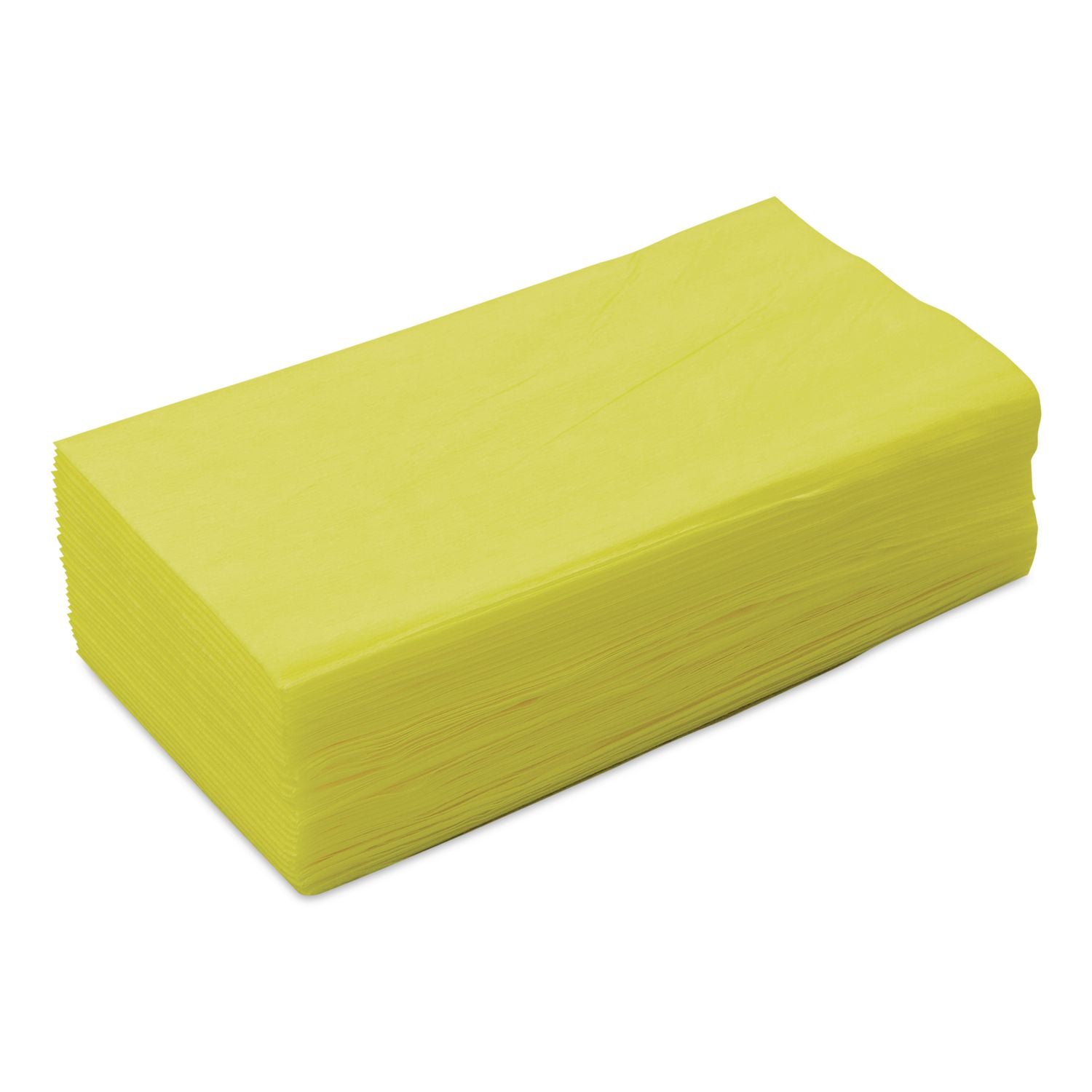 Masslinn Dust Cloths, 24 x 24, Yellow, 50/Bag, 2 Bags/Carton